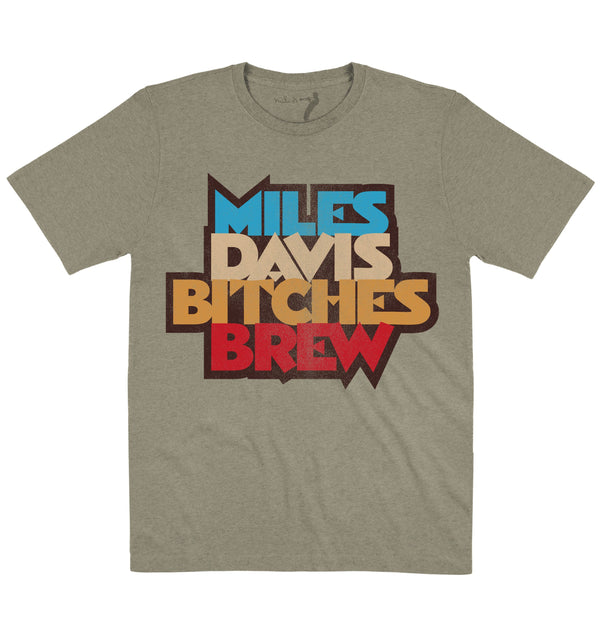 Miles Davis | Bitches Brew Textured | Official Artist T-shirt