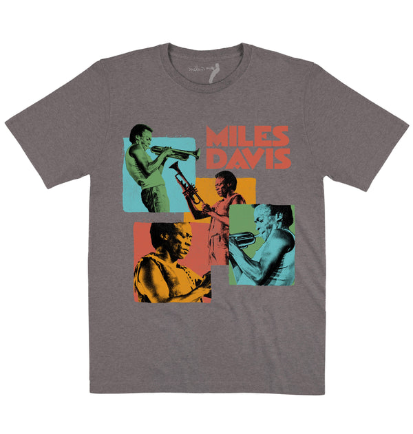 Miles Davis | Squares Red | Official Artist T-shirt