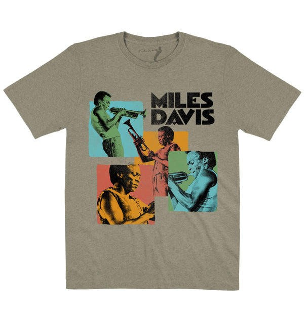 Miles Davis | Squares | Official Artist T-shirt