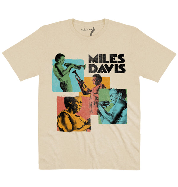 Miles Davis | Squares | Official Artist T-shirt