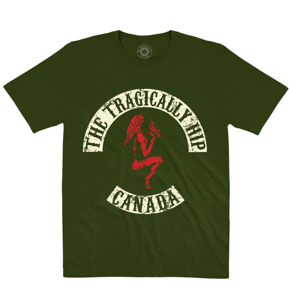 The Tragically Hip | Hip Biker Logo | Official Artist T-shirt