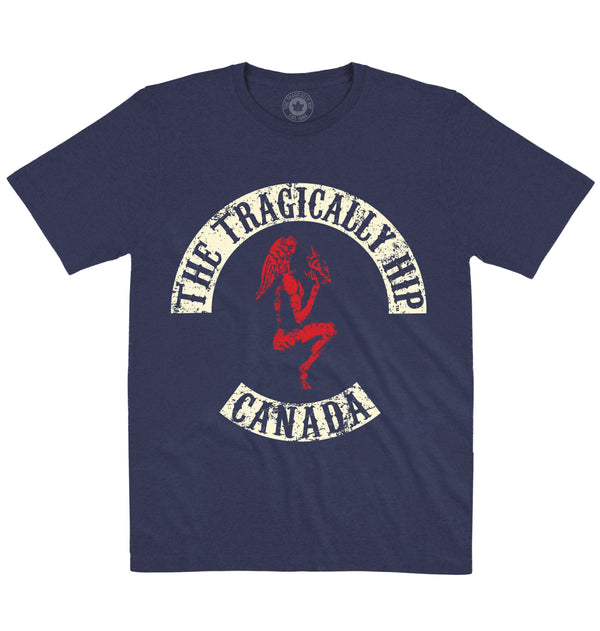 The Tragically Hip | Hip Biker Logo | Official Artist T-shirt