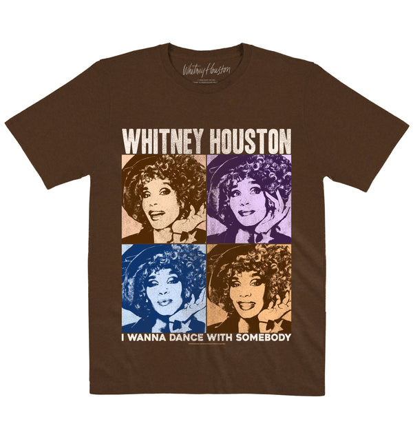 Whitney Houston | Pop Art | Official Artist T-shirt