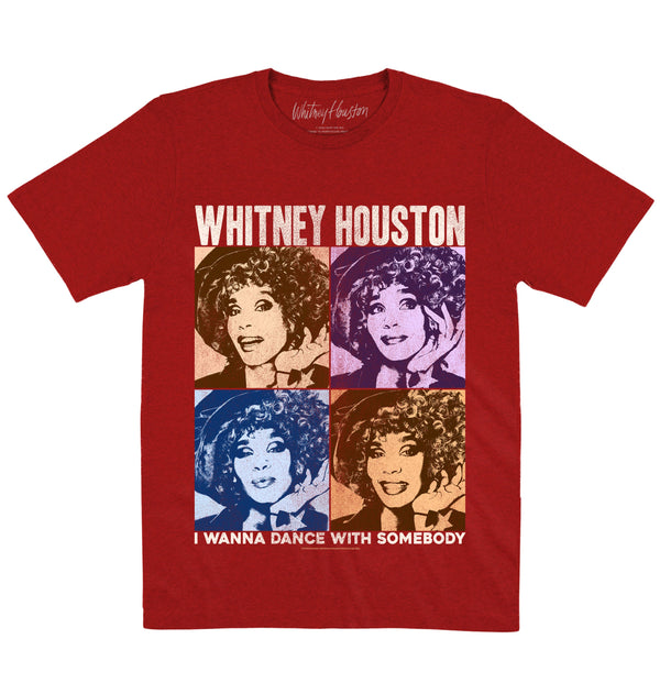 Whitney Houston | Pop Art | Official Artist T-shirt