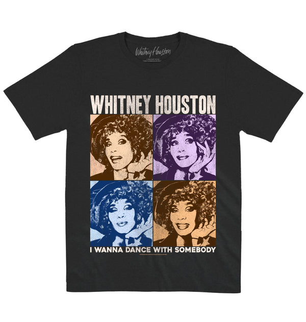 Whitney Houston | Pop Art | Official Artist T-shirt