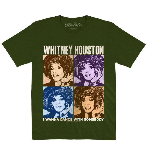 Whitney Houston | Pop Art | Official Artist T-shirt