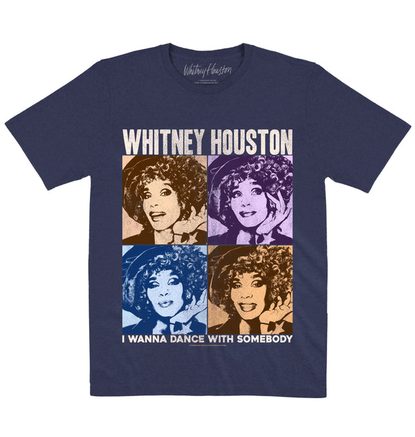 Whitney Houston | Pop Art | Official Artist T-shirt