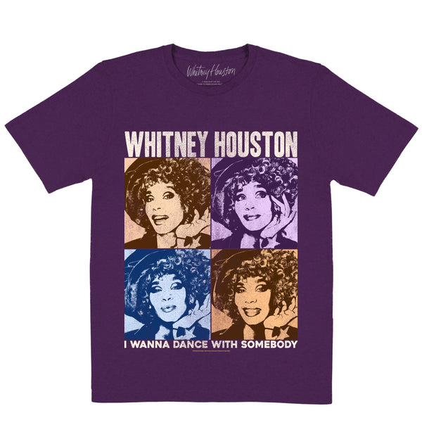 Whitney Houston | Pop Art | Official Artist T-shirt