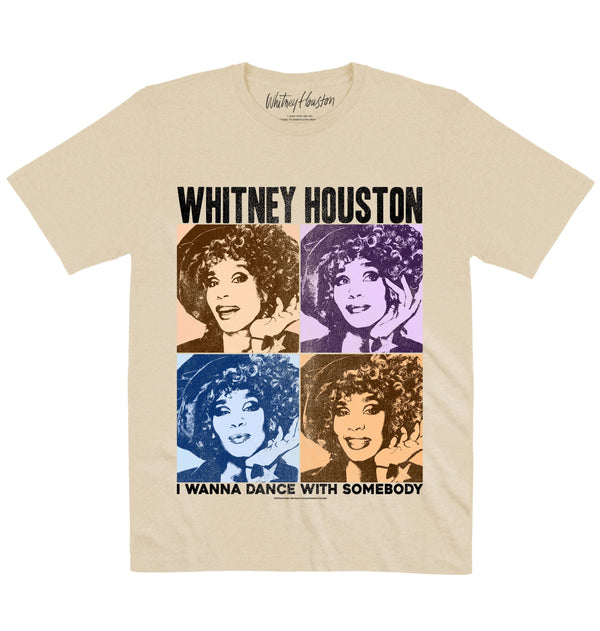 Whitney Houston | Pop Art 2 | Official Artist T-shirt