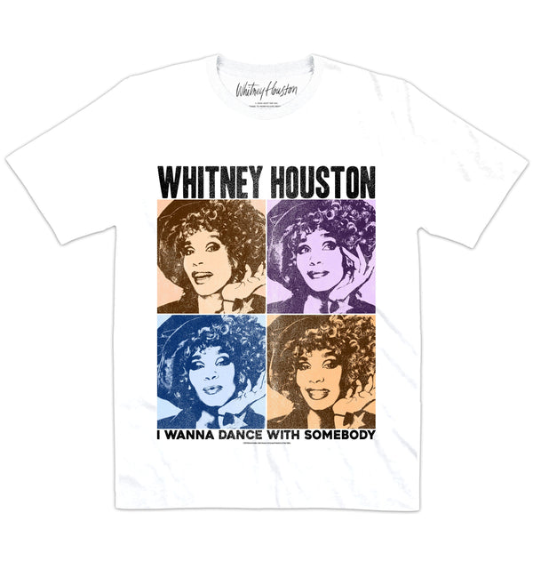 Whitney Houston | Pop Art 2 | Official Artist T-shirt