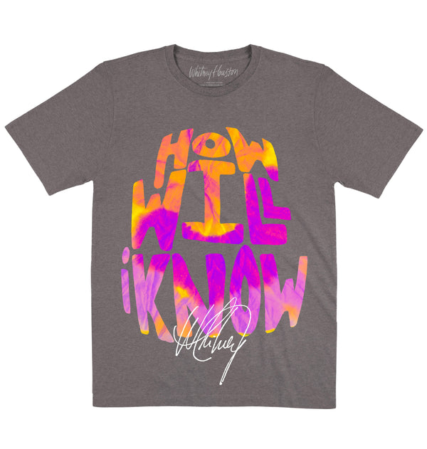 Whitney Houston | How Will I Know | Official Artist T-shirt