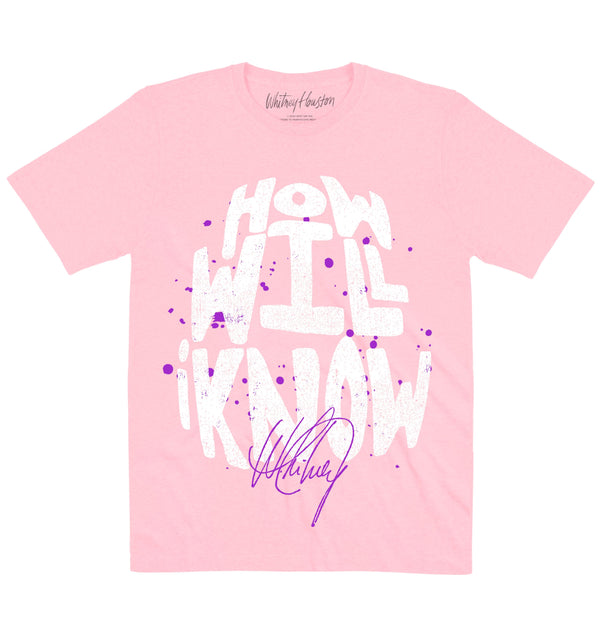 Whitney Houston | How Will I Know 2 | Official Artist T-shirt