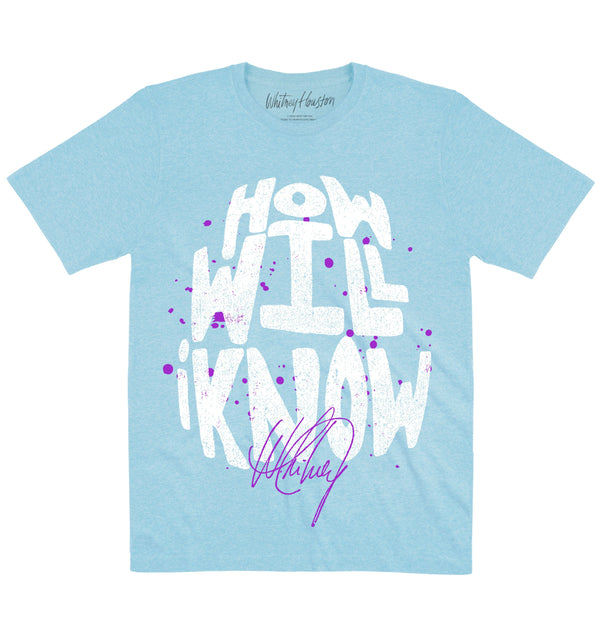 Whitney Houston | How Will I Know 2 | Official Artist T-shirt