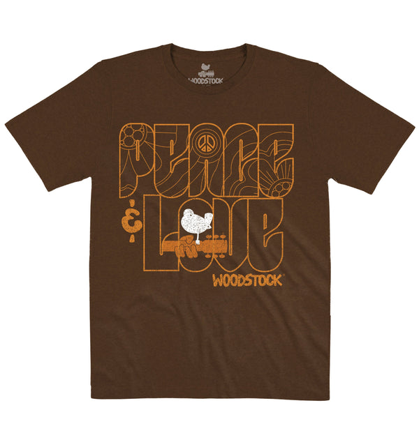 Woodstock | Peace and Love | Official Artist T-shirt