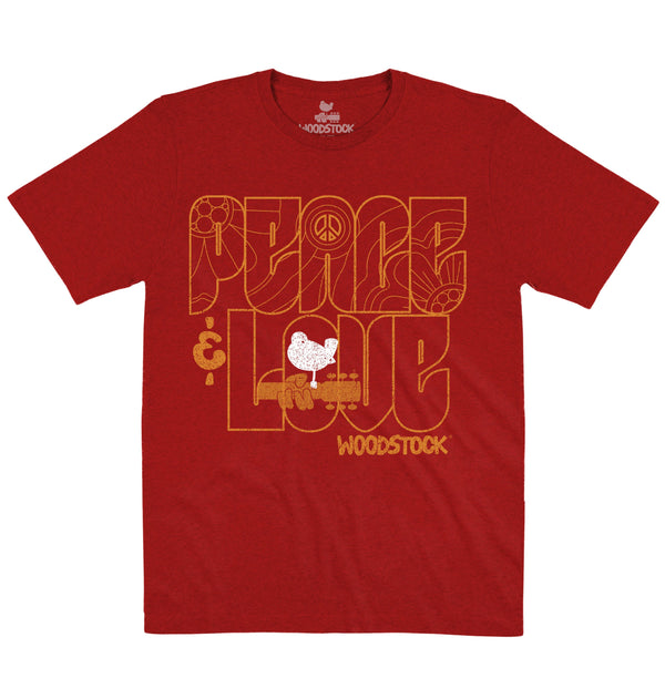 Woodstock | Peace and Love | Official Artist T-shirt