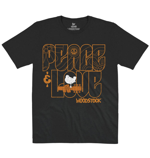 Woodstock | Peace and Love | Official Artist T-shirt