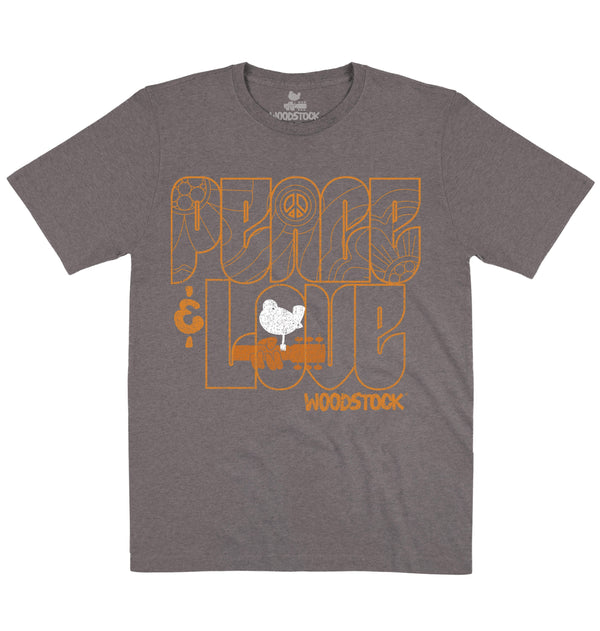 Woodstock | Peace and Love | Official Artist T-shirt