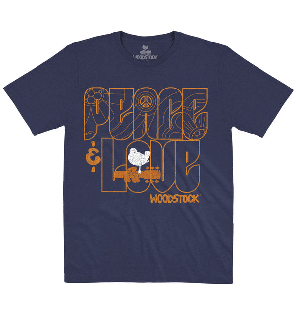 Woodstock | Peace and Love | Official Artist T-shirt