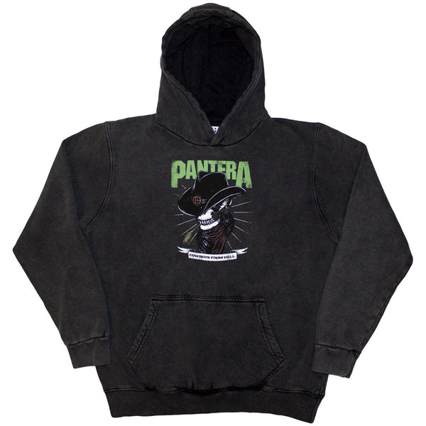 Pantera | Official Band Hoodie | Skeleton Cowboy (Wash Collection)