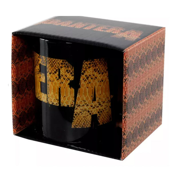 Pantera Ceramic Boxed Coffee Mug featuring 'Snake Logo' design