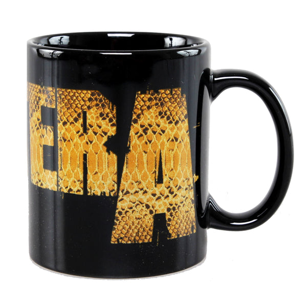 Pantera Ceramic Boxed Coffee Mug featuring 'Snake Logo' design