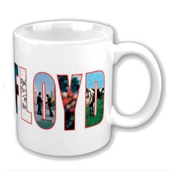 Pink Floyd boxed Coffee Mug featuring the 'Pink Floyd Echoes' design motif.