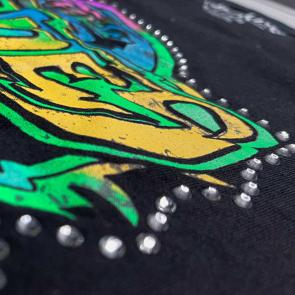 The Rolling Stones | Official Band T-Shirt | Some Girls Neon Tongue (Diamante)