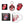 Load image into Gallery viewer, The Rolling Stones Gift Set with boxed Coffee Mug, Woven Patch, Rubber Keychain, Fridge Magnet & Wallet