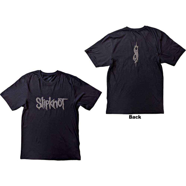 Slipknot Unisex | Official Hi-Build Band T-Shirt | Logo (Back Print)
