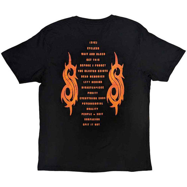 Slipknot | Official Band T-Shirt | Live at MSG Orange (Back Print)