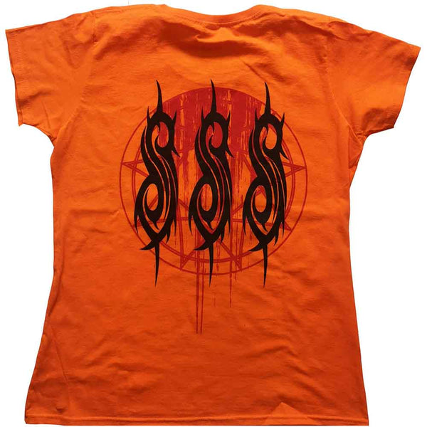 Slipknot | Official Ladies Band T-Shirt | Winged Devil (Back Print)