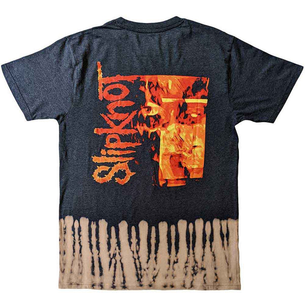 Slipknot | Official Band T-Shirt | The End So Far Tribal S Bleach (Back Print & Wash Collection)