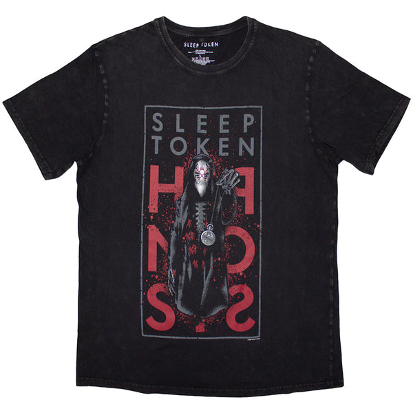 Sleep Token | Official Stone Wash Band T-Shirt | Hypnosis (Black)