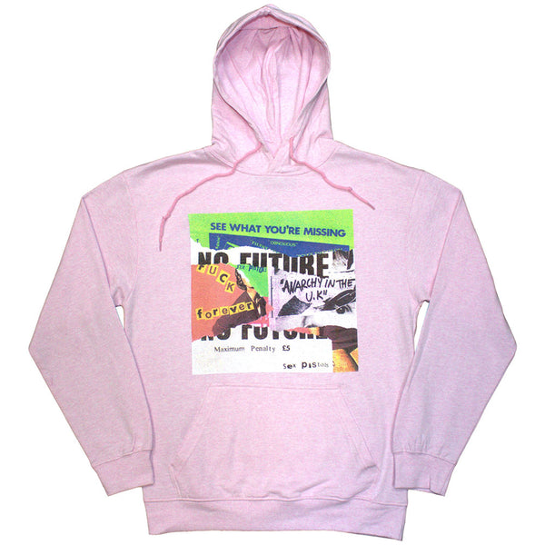 The Sex Pistols | Official Pullover Hoodie | Collage