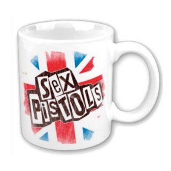 Sex Pistols Ceramic Boxed Coffee Mug featuring the 'Bulldog' design motif