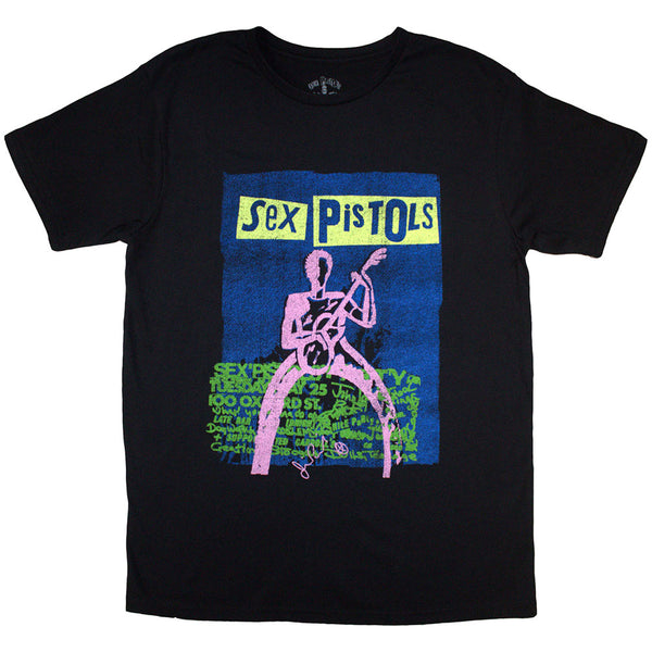 The Sex Pistols | Official  Band T-Shirt | Guitar Cartoon