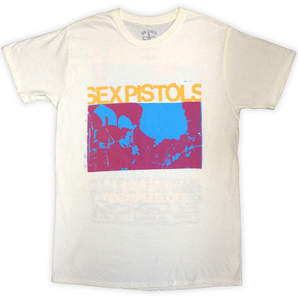 The Sex Pistols | Official Band T-Shirt | 100 Club (Back Print)