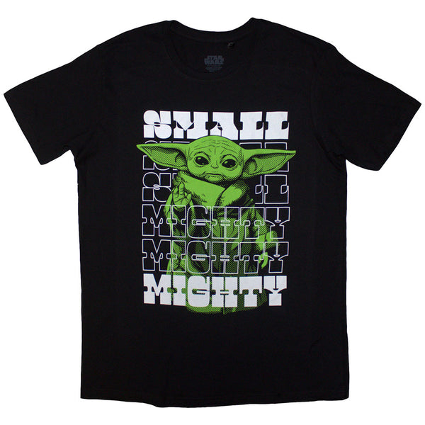 Star Wars | Official Movie T-Shirt | The Mandalorian Grogu Small & Mighty