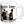 Load image into Gallery viewer, Run DMC Ceramic Boxed Coffee Mug featuring ' Holis Queens Pose Black' design motif.