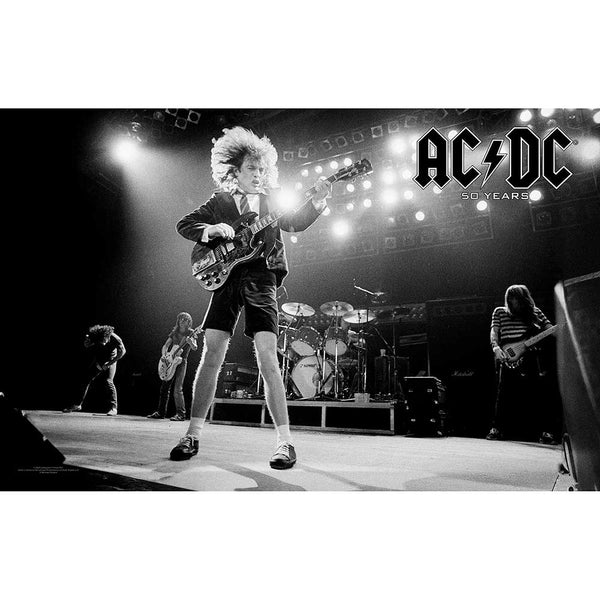 AC/DC | Official Textile Poster | 50 Years