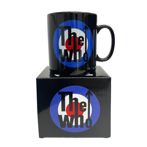 The Who boxed Ceramic Coffee Mug featuring the 'Target' design.