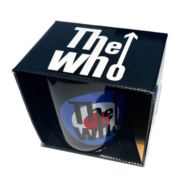 The Who boxed Ceramic Coffee Mug featuring the 'Target' design.