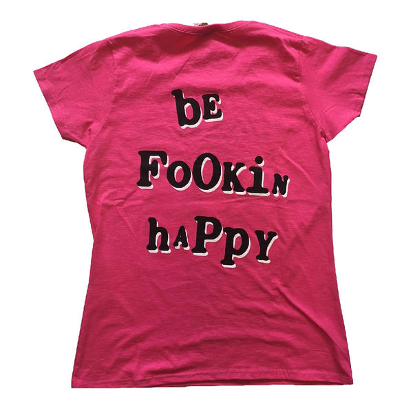Yungblud | Official Ladies Band T-Shirt | Raver Smile (Back Print)