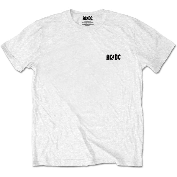 AC/DC | Official Band T-Shirt | About To Rock (Back Print)
