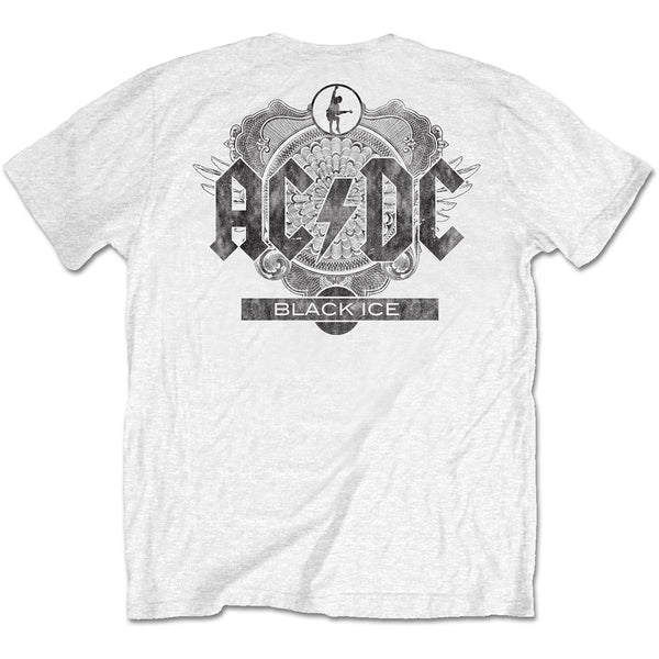 AC/DC | Official Band T-Shirt | Ice (Back Print)