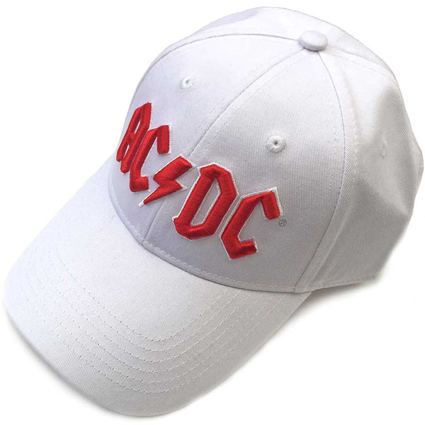 AC/DC Unisex Baseball Cap: Logo (Grey)