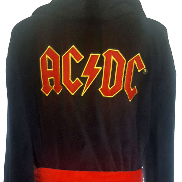AC/DC Unisex Bathrobe: Logo