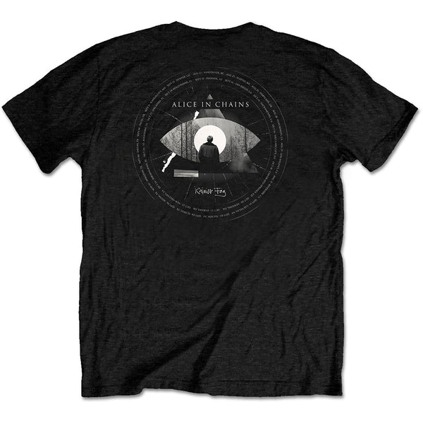 Alice In Chains | Official Band T-Shirt | Fog Mountain (Back Print)
