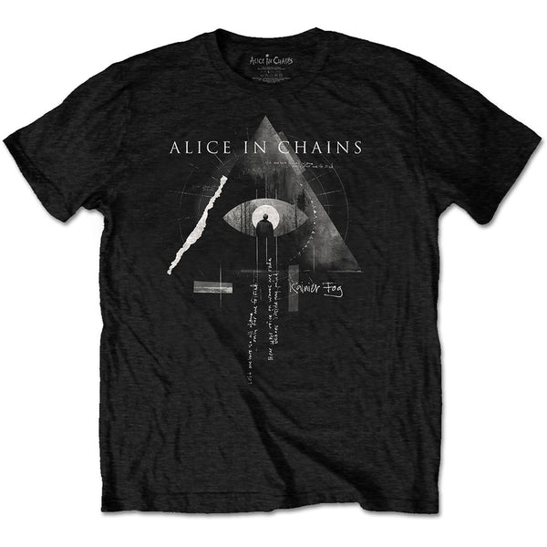 Alice In Chains | Official Band T-Shirt | Fog Mountain (Back Print)