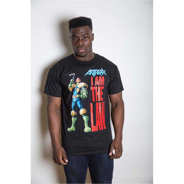 Anthrax | Official Band T-Shirt | I am the Law